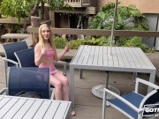 GOTFILLED Tiny blonde hottie Emma Starletto has her tight hole stretched out 1/16