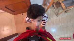 follando con el bombero