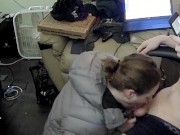 College Loser Paints Heather Kane's Patagonia Puffy Jacket White with Cum! 10/16