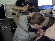 College Loser Paints Heather Kane's Patagonia Puffy Jacket White with Cum! 13/16