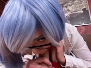 CUTE GIRL WITH NICE BOOBS SUCKS AND FUCKS HER BOYFRIEND 10/16