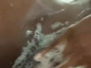 Busty takes a bubble bath 11/16