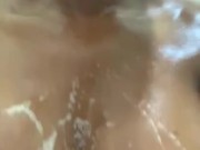 Busty takes a bubble bath 12/16