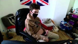 jerking off in webcam and cumming
