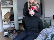 Facesitting with latex leggins After School 10/16