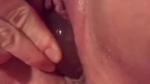 Double dildo stretch 