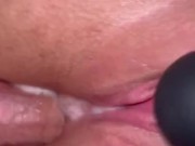 CLOSE UP (ANAL CREAMPIE)  CREAMY PUSSY 4/16
