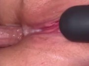 CLOSE UP (ANAL CREAMPIE)  CREAMY PUSSY 8/16