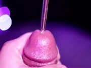 Sounding Penis Plug 8 inch Rod - Pretty Hand 13/16