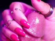 Sounding Penis Plug 8 inch Rod - Pretty Hand 16/16