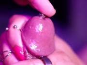 Sounding Penis Plug 8 inch Rod - Pretty Hand 4/16