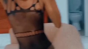 Hot Femboy showing off sexy body 