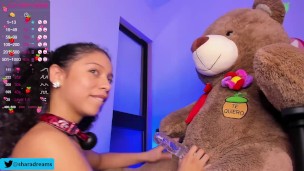 sexo oral a mi oso teddy