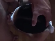 morena estando vendada me chupa la pija y se atraganta! 16/16