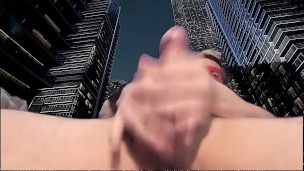 RedBird tooling around Gotham, cumming all the way