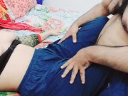 Desi Catches Stepson Masturbating On Her Bra Panty Than Helping Him To Cum With Hindi Voice 8/16