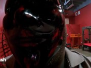 Trailer DaisyDivaSub finally gets her first BDSM Bondage Chamber experience and ends with her eating cum 1/16