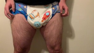 Wetting my diaper!