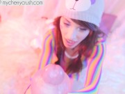 Cherry Crush Cosplay Cumshot Compilation - Blowjob And cum Swallow 16/16