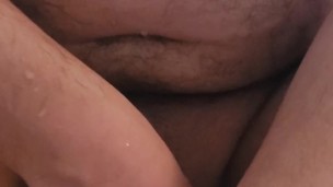 Chastity Anal Dildo Ride In The Washroom #3