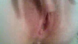 Double cum big load over the wifes pussy