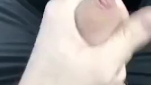 Cumming in the backseat of an Uber 
