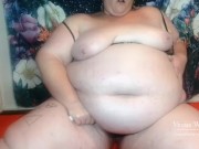 Huge belly bbw vibrator with tits out 2/16