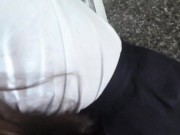 La amiga de mi hermana esta de visita y nos ayuda a lavar los platos y a follar 1/16