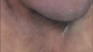 Chastity Glass Dildo Anal In Bed #6