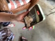 Slut from next door, girl next door,  came over to give me blowjob 4/16