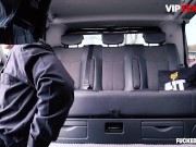 VIP SEX VAULT - Barbarra Takes Her Jogging Partner's Rock Hard Cock In The Car 1/16