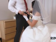 RIM4K. Groom will remember this day because of rimming by the girl 6/16