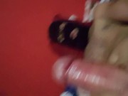 Jugando con mi pija antes de que llegue el fin de semana 10/16