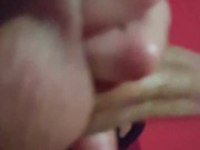 Jugando con mi pija antes de que llegue el fin de semana 8/16