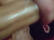 Jugando con mi pija antes de que llegue el fin de semana 9/16