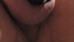 Chastity Glass Dildo Anal In Bed #4