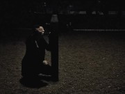 Training my slut wife in public park, blowjob and sucking dildo 4/16