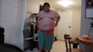 FAT MAN in a A Big Ol' Hoodie