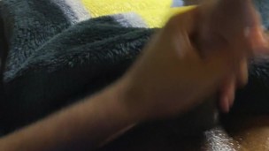 Straight guy busts huge load 
