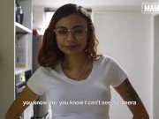 MAMACITAZ - Nerdy Latina Student Michel Chica Is In The Mood For Great Sex 1/16