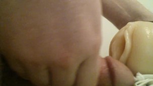 fucking and cumming on my fleshlight... i have no stamina lol