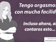 Historia real, club confesiones sexuales. Demasiado sensible en la cama.