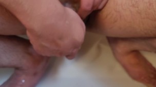 A Lil Teasing And Cleaning Before Getting Locked Back Into Chastity Nub