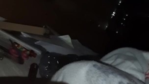 Masturbating solo 