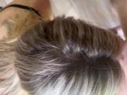 blowjob during lunch break And cum on leggins  6/16