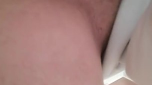 Squirting in bathroom fingering white girl with big ass