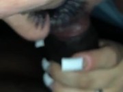 Newly married Oral queen cheating wife back again sucking bbc! This will be our last video. Pt 2 5/16