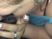  Newly married Oral queen cheating wife back again sucking bbc! This will be our last video. Pt 3 3/16