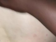 Newly married Oral queen sneaky cheating wife back again taking bbc doggy! This will be our last vid