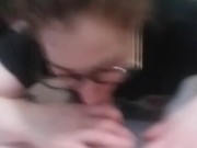 Heather Kane sucks off Student on Her First Day As Substitute Teacher! 15/16